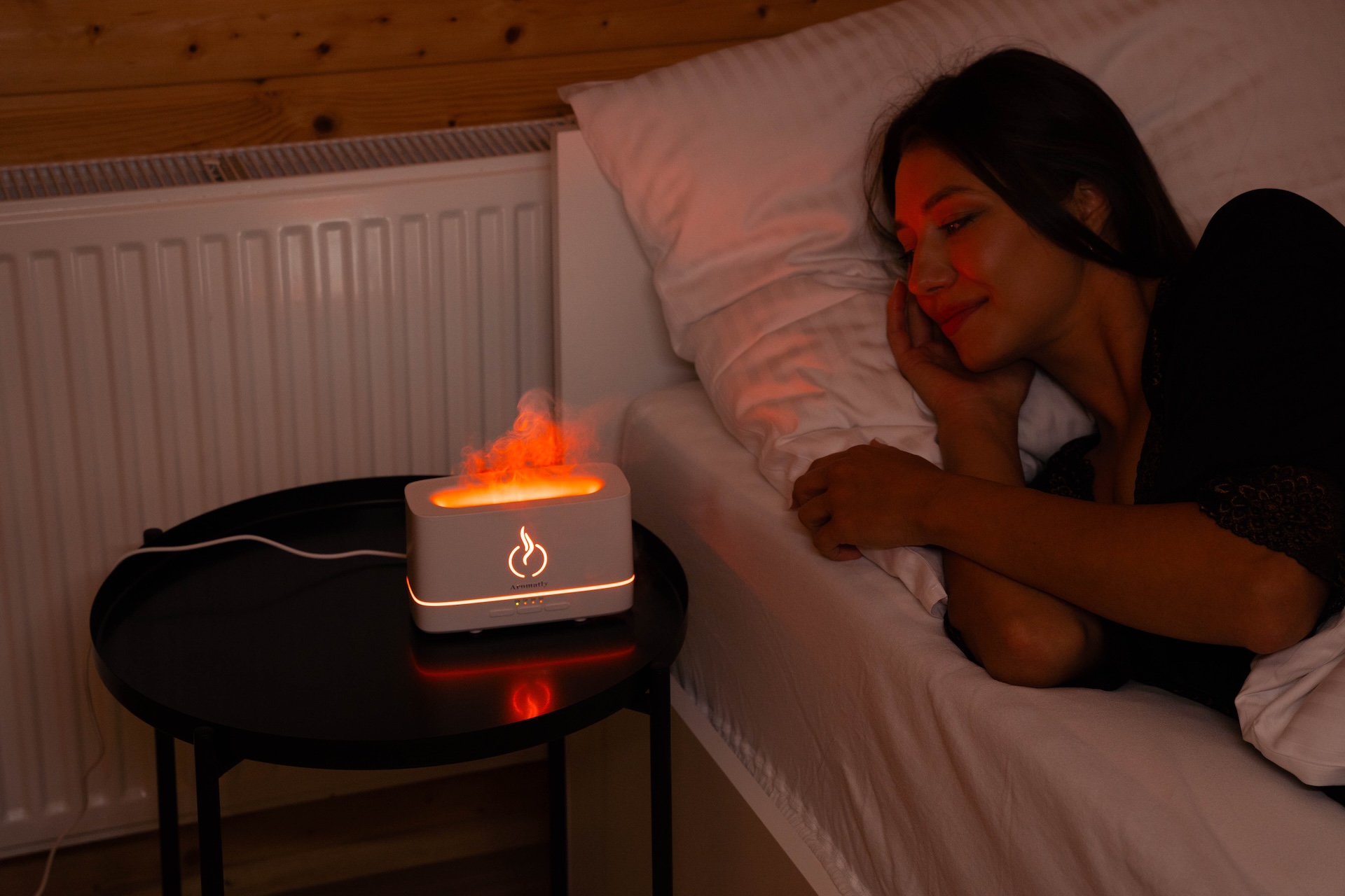 Fragrance diffuser with fire effect – Has AI found the most atmospheric humidifier?